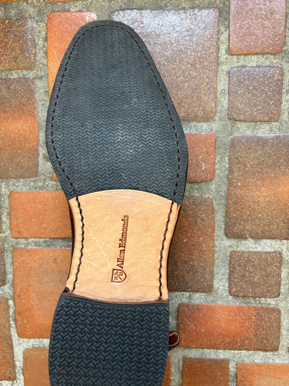 Allen Edmonds Dark Brown Suede Chukka Boots - Picture 4 of 5